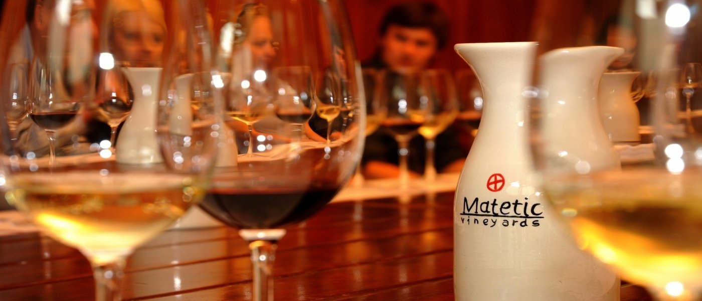 Tasting at Matetic